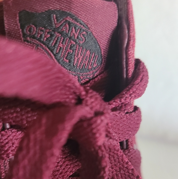 Vans off the wall mens shoes sz.10 red - Picture 10 of 11